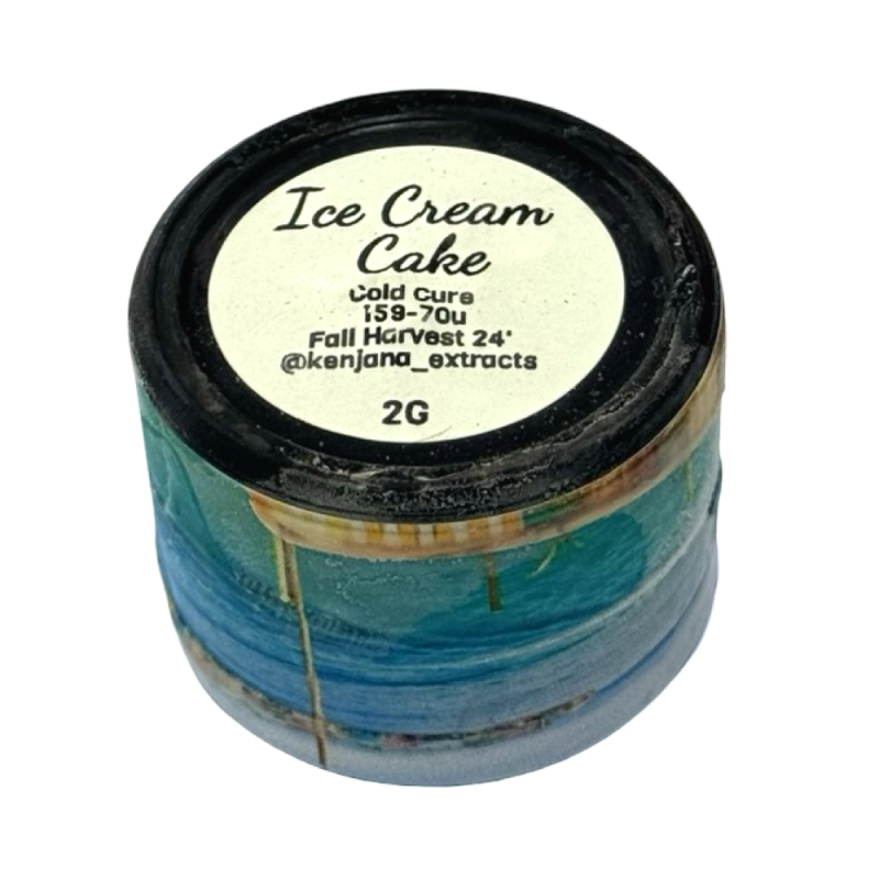 Kenjana Extracts Ice Cream Cake Cold Cure Rosin 2g