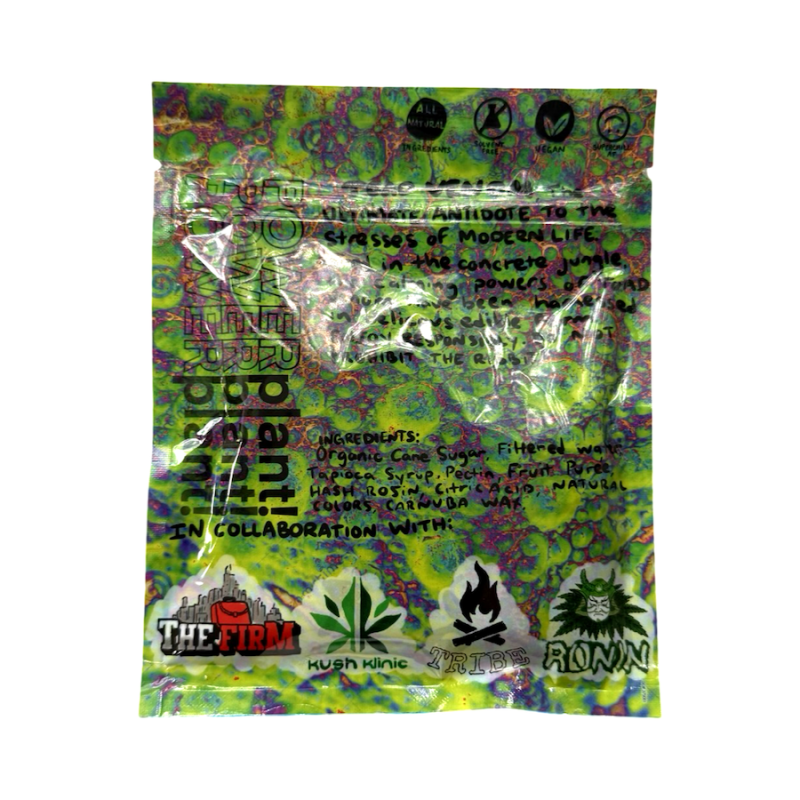 POWERplant x Toad Venom Kiwi Gummies Ingredients Back