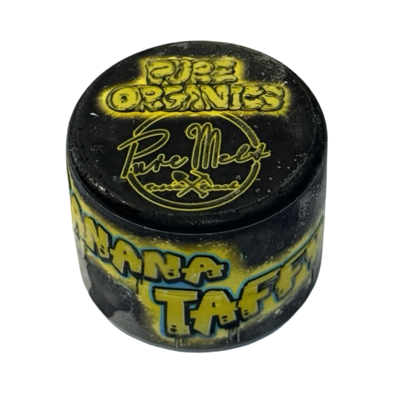 Pure Organics Banana Taffy 2G Cold Cure Rosin Front