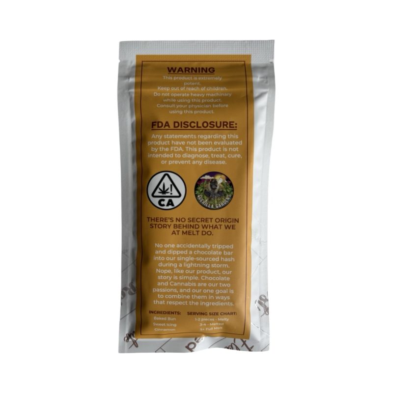 Solventless cannabis edible, premium rosin gummy, Melt Confections Atlanta, natural cannabis candy, clean cannabis edibles