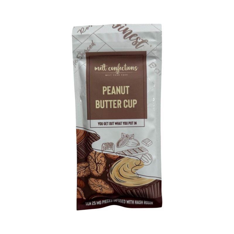 Melt Confections Peanut Butter Cup Hash Rosin Chocolate Front