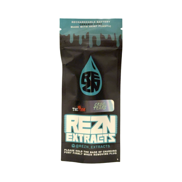 Rezn Extracts x The Firm “Croc Tears” Live Rosin Disposable Vape – 0.5g