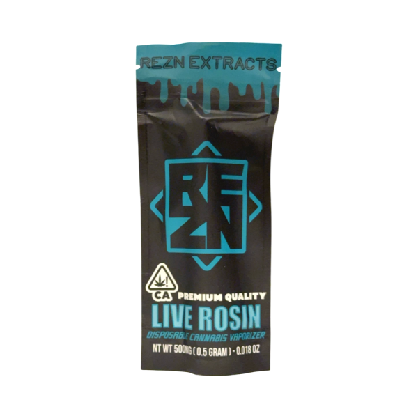 Rezn Extracts x The Firm “Croc Tears” Live Rosin Disposable Vape – 0.5g - Image 2