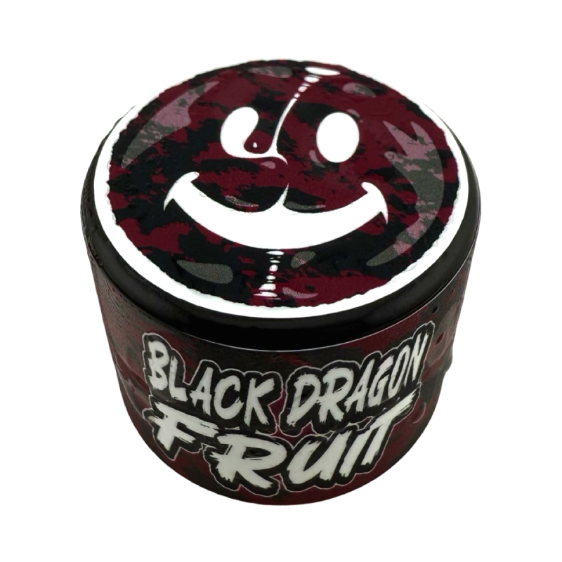 Black Dragon Fruit Full Wrap Rosin Jar