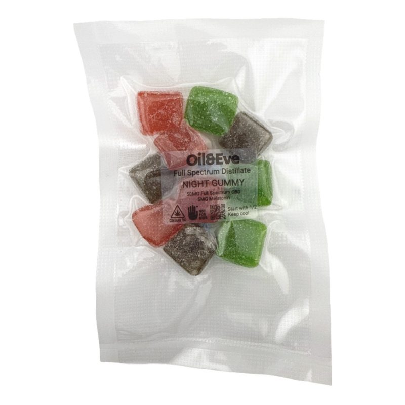 Mixed flavor melatonin CBD edibles 10-pack Atlanta